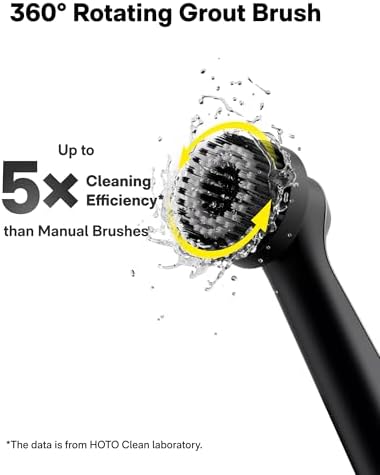 HOTO AutoCare Air Duster & Vacuum with Wand™ Cordless Spin Scrubber