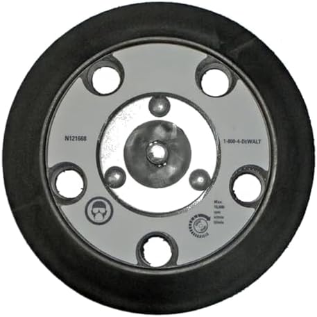 Replacement N121668 Backing Pad for DeWALT DWE6401DS Type 1 5" Disc Sand with Dust Shroud