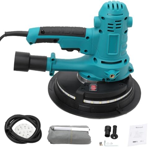 Variable Speed Handheld Electric Drywall Sander with Self-Dust-Extraction