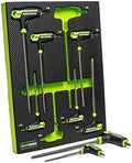 Grip Edge 8-PC STAR T-Handle Driver Set | Sizes - T10, T15, T20, T25, T27, T30, T40, T45| Made With S2 Steel | Includes Premium EVA Foam Tray|