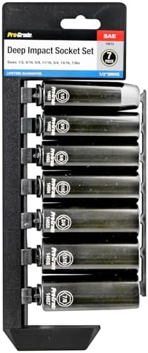 7 PC. 1/2" DR. DEEP IMPACT SOCKET SET