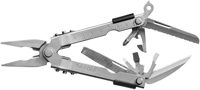 Gerber Gear 07530N Needle Nose Pliers Multitool MP600 Multi-Plier, Stainless