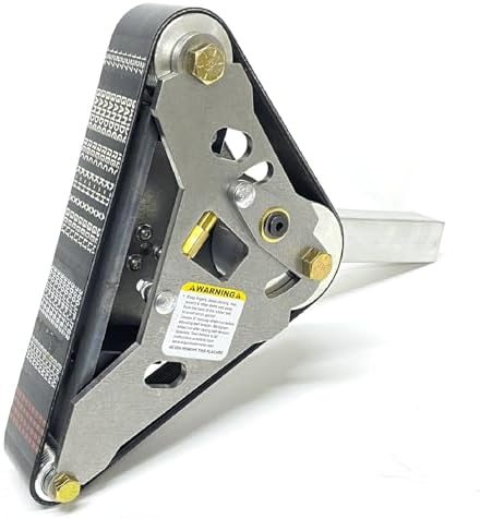 OBM Rotary Platen Attachment – 1”, 2”, 3” Wheel Sizes – Concave & Light Contact Grinding – Stainless Side Plates, 1.5” Tooling Arm Included