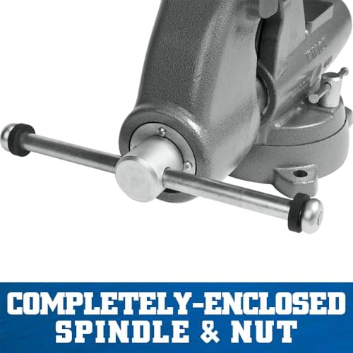 Wilton Pipe & Bench Vise, 5" Jaw Width, 7" Max Jaw Opening, 5-5/16" Throat (Model C-2)