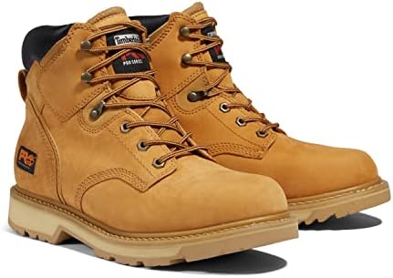 Timberland PRO Men's Pit Boss 6 Inch Steel Safety Toe Industrial Work Boot