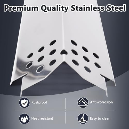 Grill Replacement Parts for Nexgrill 4 Burner 720-0830H, 720-0783E, 720-0888, 720-0830A, 720-0888N, Adjustable 24''-30'' Grease Tray, Cooking Grates, Heat Plates Shield, Burner Tubes and Igniters.
