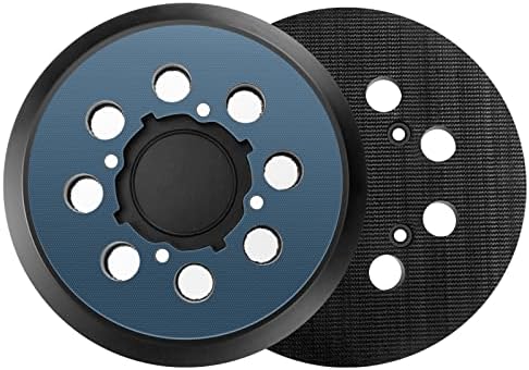 2 Pack Replacement Sanding Pads for Dewalt 5 inch 8 Hole Hook and Loop DWE64233 & N329079 Orbital Sander Backing Pad Replacement Parts Compatible with DWE6421-B2 DWE6421-B3 DWE6423/6423K DWE6421/6421K