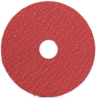 BHA 4.5" x7/8" Ceramic Resin Fiber Discs, 120 Grit - 25 Pack