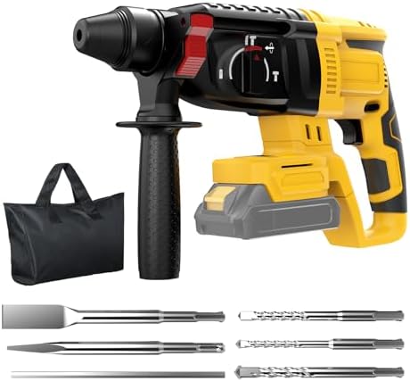 SDS Cordless Rotary Hammer Drill Fit for Dewalt 20V Battery(NO Battery)