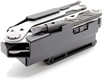 RAE Gear - Center-Drive Sheath Compatible with Gerber Centerdrive Multitool (Tool & BITS NOT Included) (with BIT KIT Pocket) 1.5" Spring Steel Belt Clip