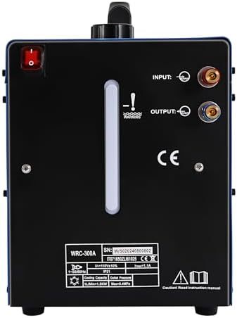 TIG Welder Water Cooler 10L TIG Welder Torch Water Cooler Water Cooled TIG Torch Water Cooling System 370W Welding Machine Water Cooler, 2.1 GPM Water Flow