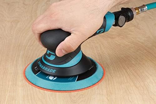 Dynabrade (X62H) Dynorbital Extreme 6" (152 mm) Diameter Random Orbital Sander, Non-Vacuum, Hook-Face Pad Face | Proportionate 3/32" (2.5 mm) Diameter Orbit | 12000 RPM Pneumatic Motor