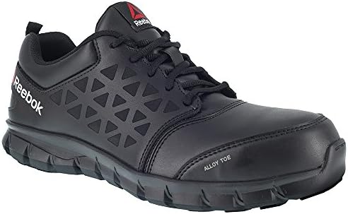Reebok Men's Rb4041 Sublite Cushion Safety Toe Athletic Work Shoe Black