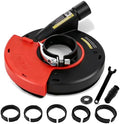 HERZO Universal Surface Grinding Dust Shroud for 7 Inch Angle Grinder Grinding Task