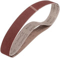 HARFINGTON 1 x 42 Inch Sanding Belts, 2 Pcs 100 Grits Aluminum Oxide Abrasive Belt Sander File Belt for Woodworking, Metal Polishing, Knife Sharpener