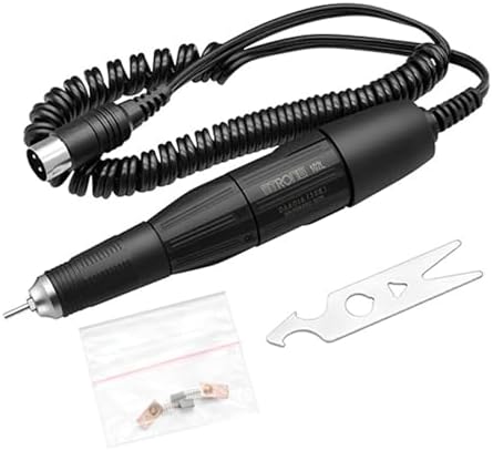 35K RPM Micromotor Polisher with Micro Motor Handle, Micromotor for Jewelry,Ceramics,Silicone,Glasswork,Woodcarving (102L, 3mm)