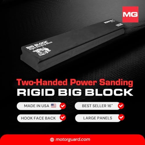 Motor Guard - Sanding Block (BGRK16-1),One Size