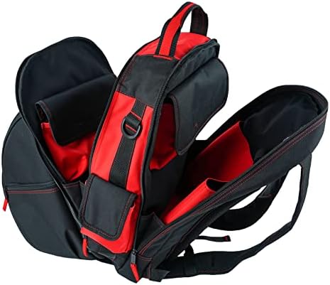 MELOTOUGH Welding Tool backpack Extreme Gear Pack with Large Capacity Helmet Holder Luggage Storage Bag(Red