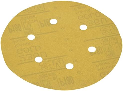 3M 01639 Stikit Gold 6" P180A Grit Dust-Free Disc Roll