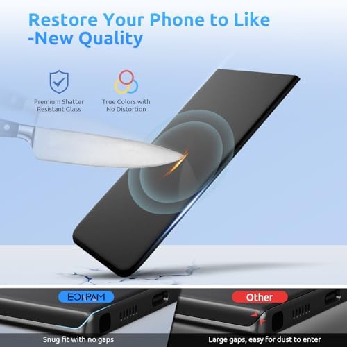 Back Cover Glass for Google Pixel 8 Pro GC3VE G1MNW (Lower Blue)