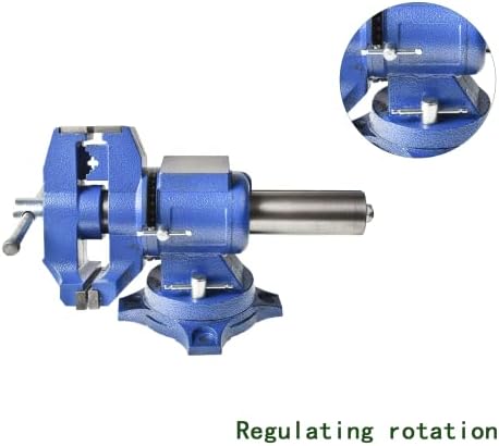 6 Inch Multipurpose Vise 360 Degree Rotation Clamp on Vise
