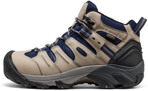 KEEN Utility Men's Lansing Mid Height Steel Toe Waterproof Work Boots