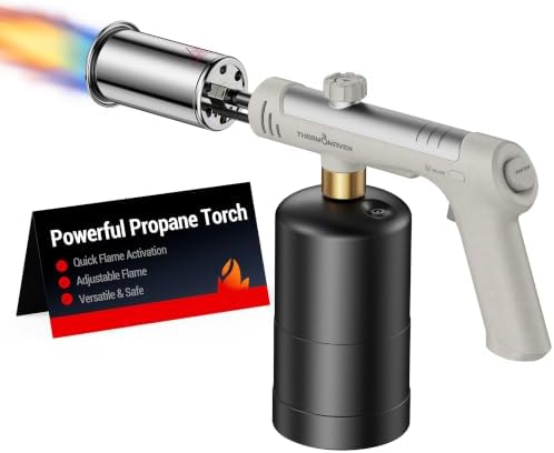 ThermoMaven Propane Torch Gun, One-Touch Max Fire Flame Thrower