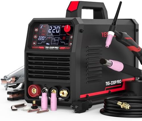 YESWELDER 220A TIG Welder 5 In 1 with Pulse TIG-220P-PRO