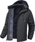 QPNGRP Mens Waterproof Ski Snowboard Jacket Winter Windproof Snow Coat