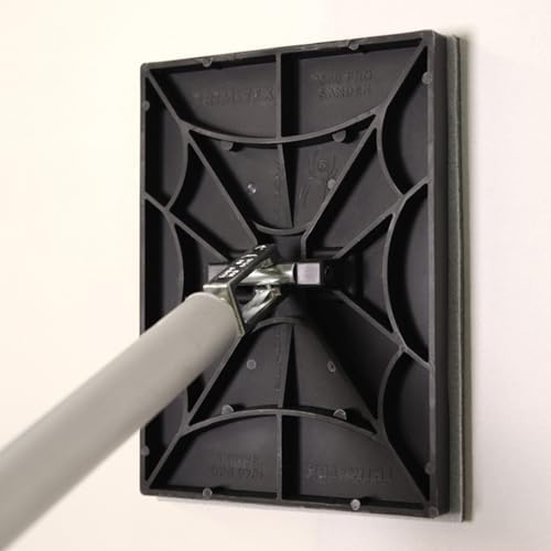 Black Widow #540 Pro Drywall Sander Head by Trim-Tex I No‑Flip Design, Quick‑Change System I Made In USA