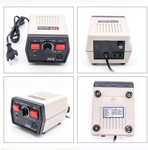 35K RPM Micromotor Polisher with Micro Motor Handle, Micromotor for Jewelry,Ceramics,Silicone,Glasswork,Woodcarving (204, 102)
