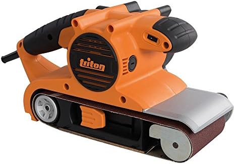 Triton T41200BS 120V Corded Belt Sander – 10A/1.6HP Motor, Variable Speed, 4x24 Belt Sander with Rear Dust Port, Electric Power Belt Sanders for Woodworking, DIY Projects & Furniture Refinishing