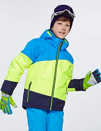 PHIBEE Big Boy's Waterproof Breathable Snowboard Ski Jacket