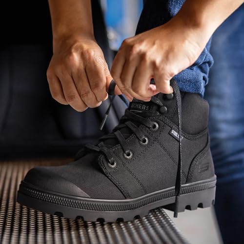 Skechers Women's Rotund Darragh Work Lace-Up Safety Toe Boots