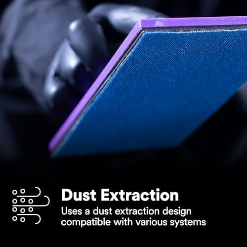 3M Hookit Blue Net Abrasive Sheet Roll 36472, 150+, 115 mm x 10 m, 1 Roll, Fast-Cutting, Long-Lasting Abrasive, for Collision Repair