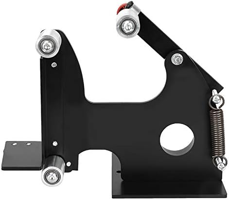 Angle Grinder Belt Sander Attachment, M14 Spindle, 540x30mm Belt Size, Aluminum Alloy and Cast Iron Construction, for Wood Metal Polishing, with 5 Sanding Belts