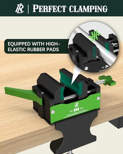 Golf Club Vise Clamp, Golf Grip Replacement Kit, No-Drill Golf Grip Station