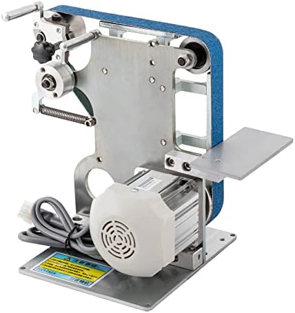 Belt Sander 550W 0.8HP Electric Belt Grinder Machine 30'' x 1'' DIY Desktop Abrasive Belt Machine 6000 RPM Vertical Horizontal Belt Polisher Sharpener Grinder Belt Machine