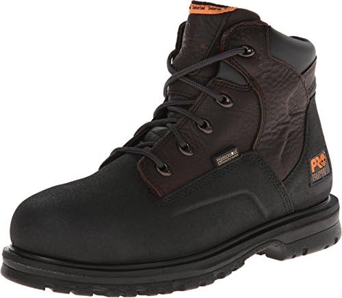 Timberland PRO mens Powerwelt 6" Steel Safety Toe Waterproof Industrial Work Boot