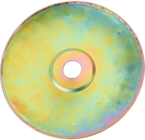 Speedway Aggressive Nail Head Grinding Wheel, 7″ Diameter Zinc-Plated Steel Disc for Rough Tire Surface Prep, Works with 7″ Grinders & Polishers for Dirt Track & Oval Racing