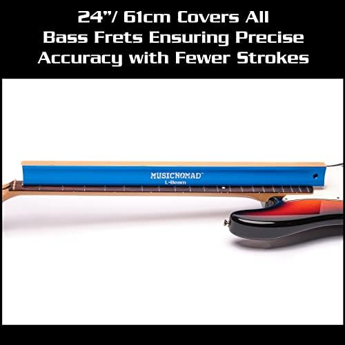 MusicNomad 24" Fret Leveler L-Beam for Bass Guitar (MN812)