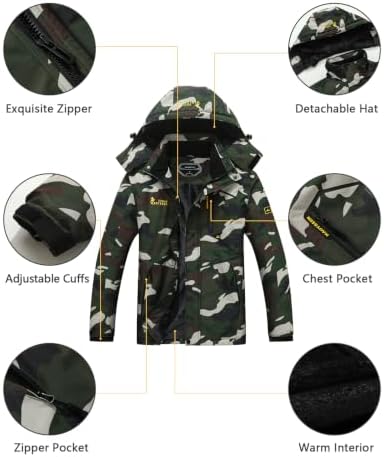 Men's Ski Jacket Winter Coat