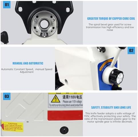 RATTMMOTOR JN400S 220V Milling Table Power Feed (X Axis)