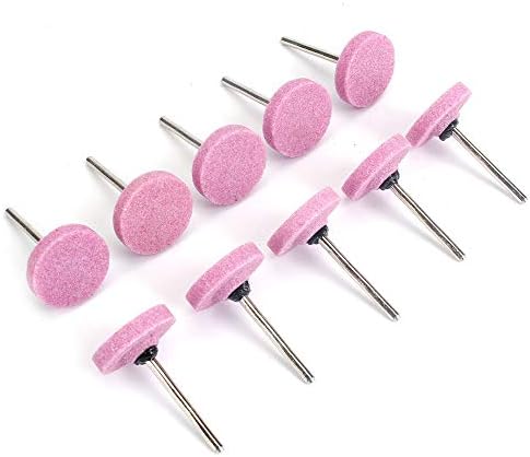 10-50Pcs T Shape Mounted Point stone Grinding Head Wheel Drill Rotary Tools Cone Type Abrasive Tools,20pac