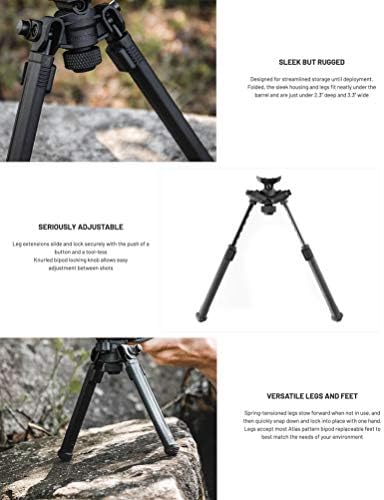 Magpul Rifle Bipod Gun Rest for Hunting and Shooting