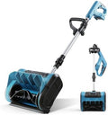 Cordless Snow Shovel for Makita 18V Battery (NOT Included), 12" Width, 8.6" Depth Electric Snow Blower, 23FT Throw Distance Snow Removal Shovel with Directional Plate for Driveway, Patio, Deck