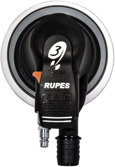 RUPES Skorpio III Ø 150mm/6" backing pad, Hook and Loop, central vac, 9mm orbit