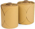 S SATC 6 Inch PSA Sandpaper Discs 200 Pack 120 Grit Sticky Back Aluminum Oxide Sanding Discs Round Automotive Sandpaper for Car Paint Woodworking