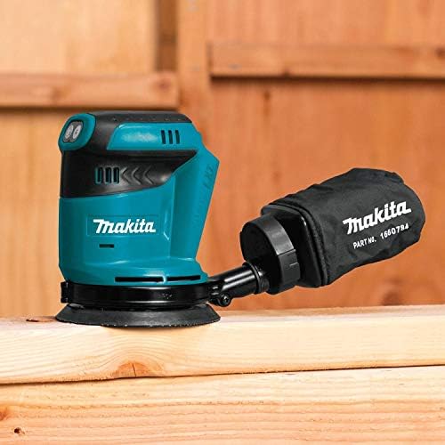Makita XOB01Z 18V LXT Lithium-Ion Cordless 5" Random Orbit Sander, Tool Only (Renewed)