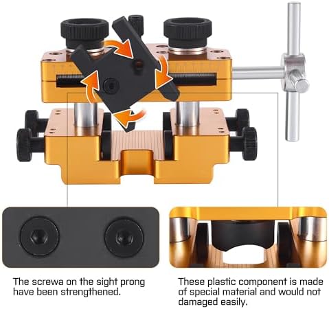 Sight Pusher Tool with Heavy-Duty Aluminum Frame and Rotatable Sight Prong